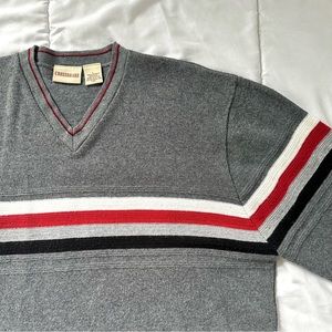 Vintage Y2K V-Neck Sweater